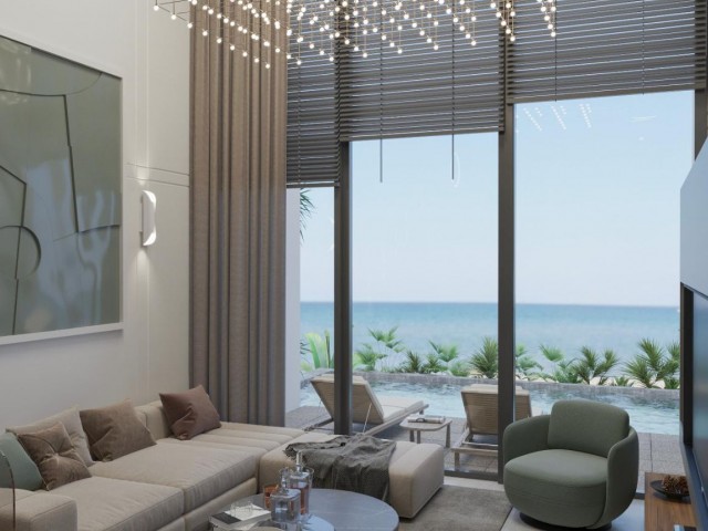 A new life project in Esentepe with its seafront location and breathtaking modern architecture. 2+1 Apartments for Sale