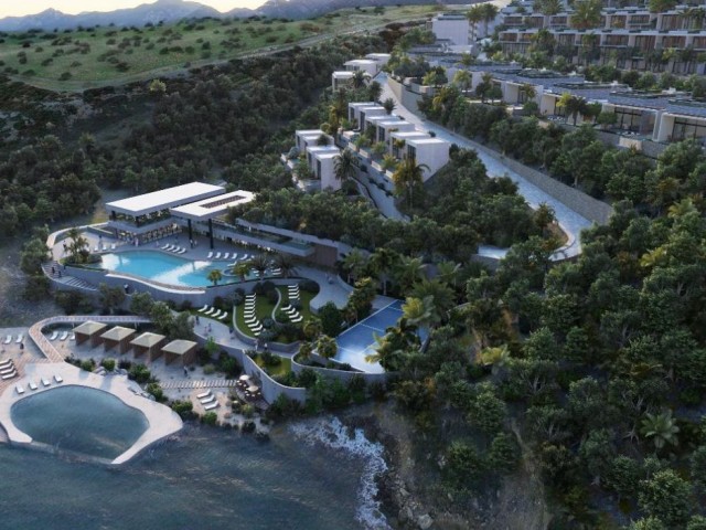 Проект новой жизни в Эсентепе с его расположением на берегу моря и захватывающей дух современной архитектурой. Виллы 3+1 на продажу.