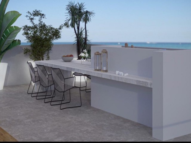 A new life project in Esentepe with its seafront location and breathtaking modern architecture. 3+1 Villas for Sale.