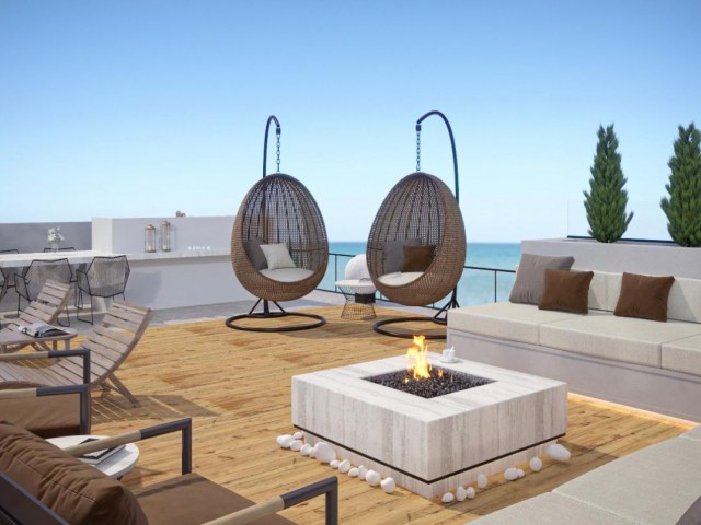 پروژه زندگی جدید در Esentepe با موقعیت ساحلی و معماری مدرن خیره کننده. 3+1 ویلا برای فروش.