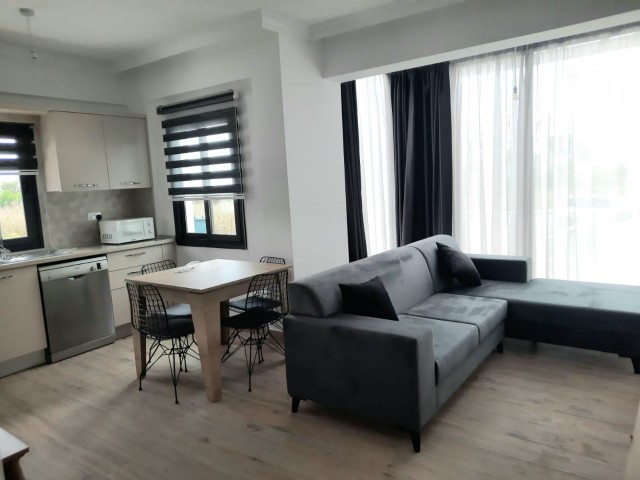 1+1 first floor apartments for rent in Alsancak, Girne