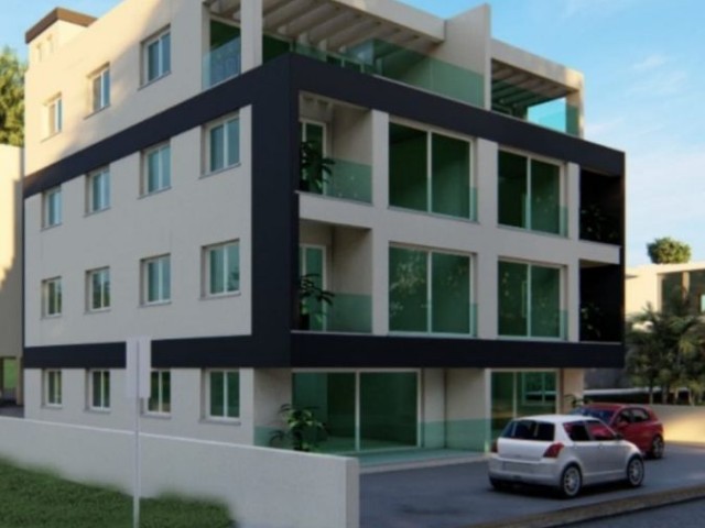 New, 110 m², 3+1 Ground Floor Flats for Sale in Küçük Kaymaklı, One of the Most Preferred Areas of N
