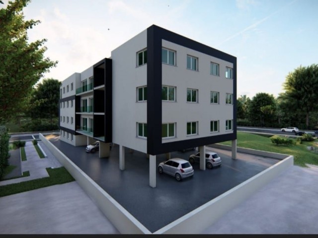New, 110 m², 3+1 Ground Floor Flats for Sale in Küçük Kaymaklı, One of the Most Preferred Areas of Nicosia £90,000