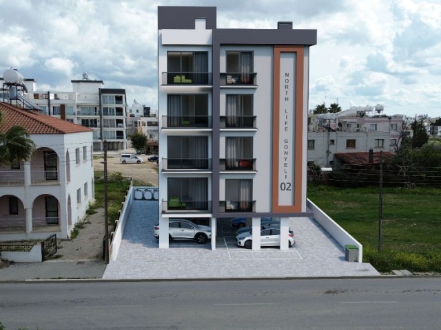 2+1, 75 m2, Flats for Sale Starting from 85.000 stg in Nicosia Gonyeli Area