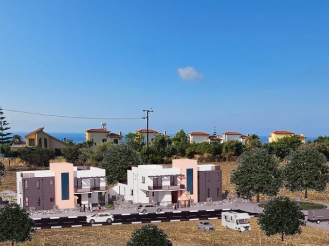 Luxusvilla mit Pool-, Berg- und Meerblick zum Verkauf in Girne Karsiyaka