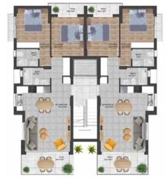 A New Life Project in the Heart of Nicosia, 3 Different Types of Flats for Sale.