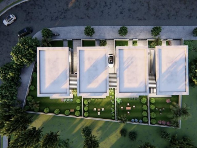 3+1 200 m2 Luxury Villas with Large Gardens for Sale in Hamitköy, Prices Starting from 240,000 Stg.