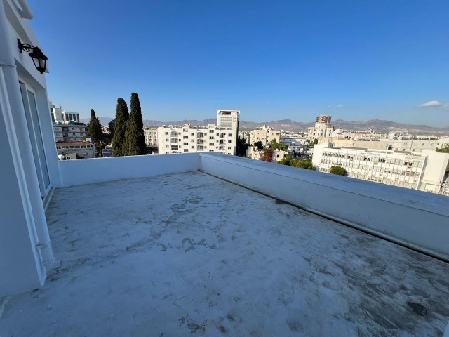 2+1 90m2 Apartment for Rent with Commercial Permit on the Main Road in Nicosia Dereboyu Region