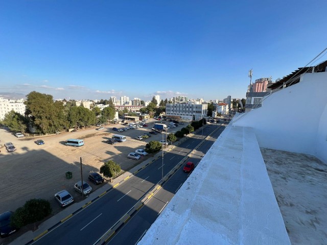 2+1 90m2 Apartment for Rent with Commercial Permit on the Main Road in Nicosia Dereboyu Region