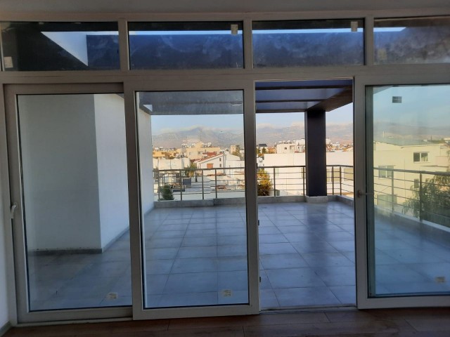 New 2+1 85 m2 Penthouse with Modern Design in Dumlupınar, Nicosia