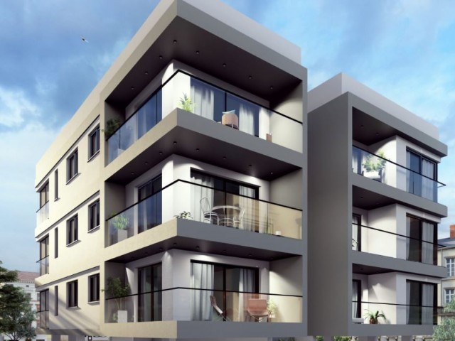 آپارتمان 2+1 75 متری برای فروش در موقعیتی باشکوه در اورتاکوی، نیکوزیا، با قیمت‌های شروع از 80000 متر