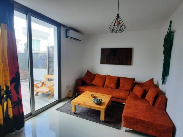 Triplex Villa for Sale in Kyrenia Zeytinlik 135m2 4+1 Site with Shared Pool