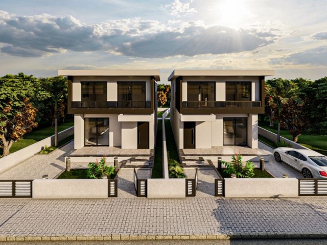 3+1.200 m2 freistehende Luxusvilla mit großem Garten zum Verkauf in Hamitköy, Nikosia