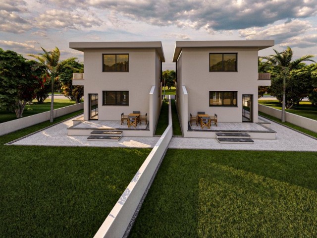 3+1.200 m2 freistehende Luxusvilla mit großem Garten zum Verkauf in Hamitköy, Nikosia