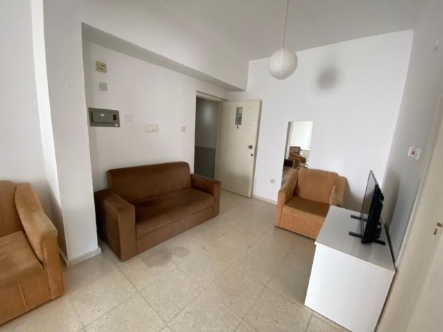 Furnished 1+1 Flat for Rent in a Central Location in Kyrenia with Monthly Payment