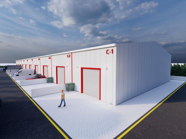 Warehouse for Sale in Alayköy Industry, Prices Starting from 160.000stg