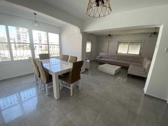 Magnificent 1st Floor, Tastefully Furnished 3+1 Furnished Flat for Rent in Nicosia Dereboyu