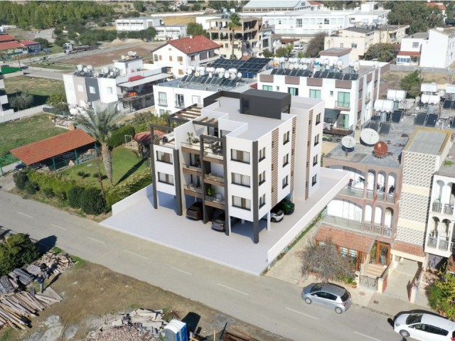 Lefkoşa Gönyeli Bölgesi’nde 2+1, 85 m2, 85.000 Stg’den Başlayan Fiyatlarla Satılık Penthouse ve Apartman Daireleri