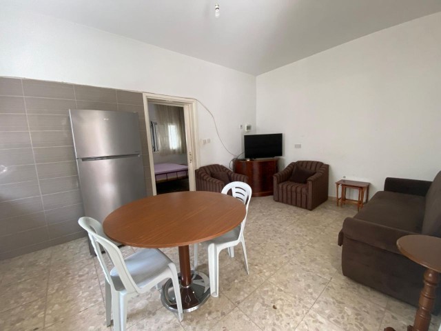 Furnished 1+1 Ground Floor Garden Flat for Rent in Kyrenia Center