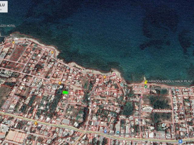 Residential Zoned Plot For Sale in Karaoğlanoğlu, Kyrenia