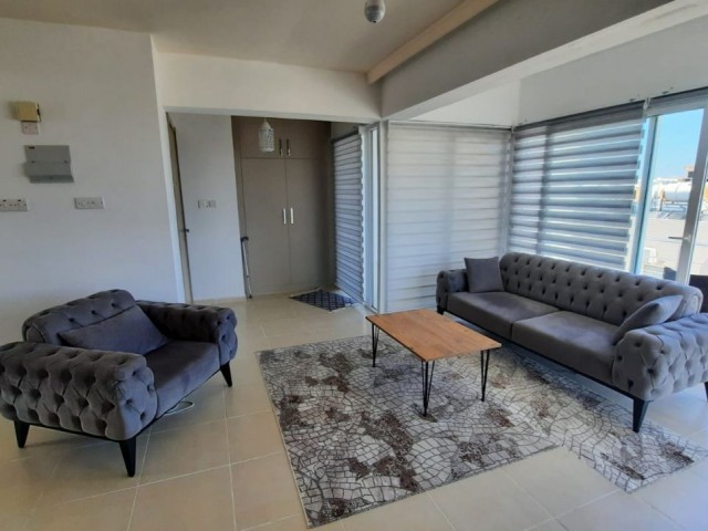 2+1, 80 m2, Mountain and Sea View, 100 m2 Terrace Size Penthouse for Sale in Kyrenia Center