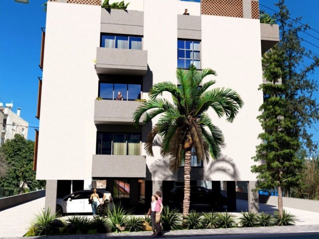 2+1, 80 m2 Apartments for Sale in Nicosia Marmara Region with Launch Prices