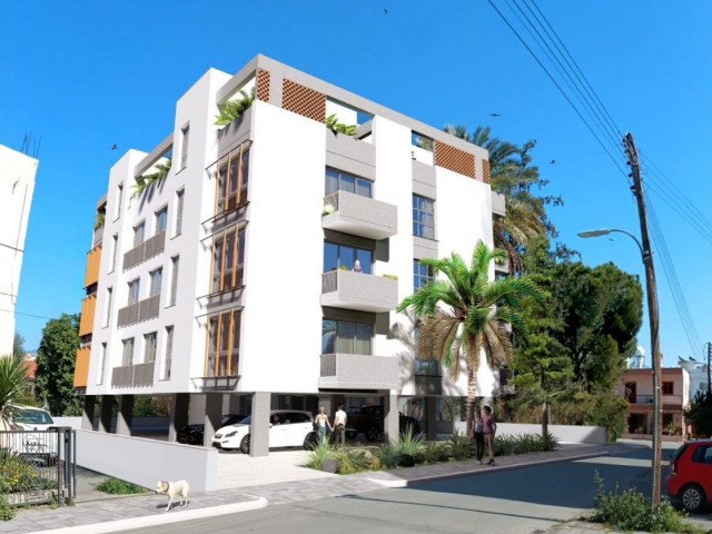 Lefkoşa Marmara Bölgesinde 2+1, 80 m2 Lansman Fiyatları ile Satılık Apartman Daireleri