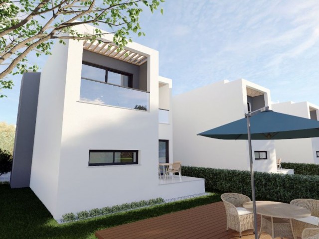 4+1, 190 m² große Luxusvilla in guter Lage in der Gegend von Nicosia Alayköy.