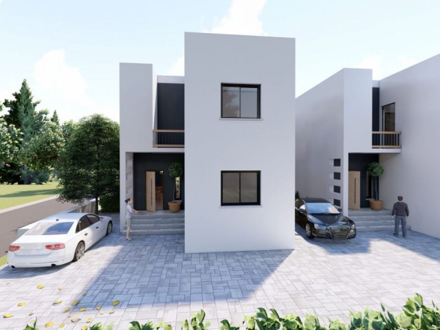 Lefkoşa Alayköy Bölgesinde 4+1, 190m2 Nezih Konumda Lüks Villa.