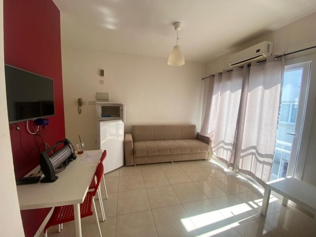 An affordable 1 + 1 apartment for rent on Magusa salamis street, a 10-minute walk from the school!! ** 