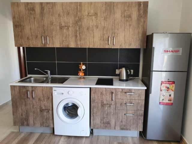 1 + 1 apartment for rent 10 minutes walking distance to Daü in Famagusta water internet dues weekly room cleaning included in the price with campaign prices for the summer ayırtın‼️