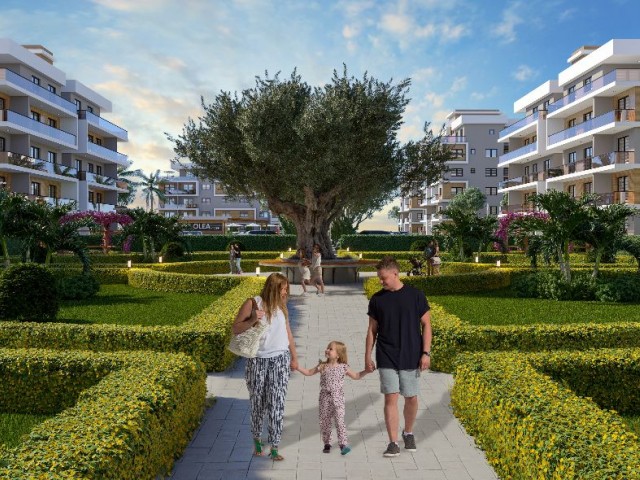 LUXURY FLATS WITHIN A REASONABLE SITE IN MAGUSA GEÇITKALE AREA!! BECOME A HOME OWNER WITH INTEREST-FREE 60 MONTHS MAINTENANCE OPPORTUNITIES!!!