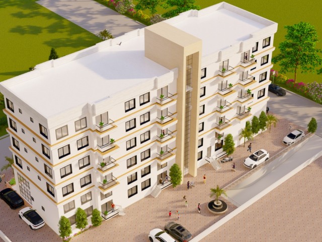 Neue erschwingliche 3+1-Wohnungen zum Verkauf in der Region Famagusta Çanakkale, Lieferung nach 6 Monaten ❕❕