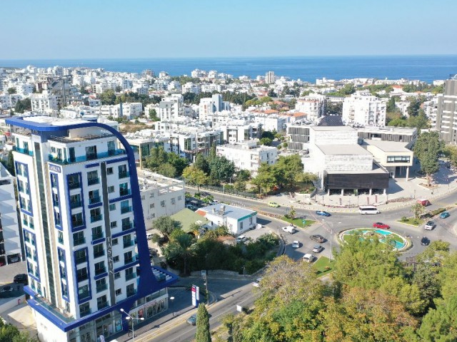 Girne Merkez'de Prestijli ATA Tower'de KİRALIK (FOR RENT) DÜKKAN!