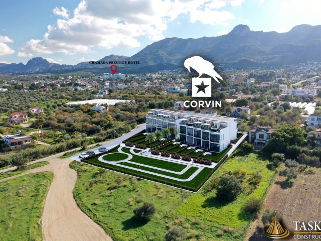 In Catalkoy Kyrenia with Uninterrupted Magnificent Sea View, Walking Distance to the Sea!