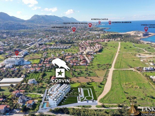 Ihr hypothekenfreies Wohnungsbaudarlehen ist jetzt fertig!! Villen mit herrlichem Meerblick, nur wenige Gehminuten vom Meer und dem Strand entfernt, 5 Minuten zum Kyrenia Center!