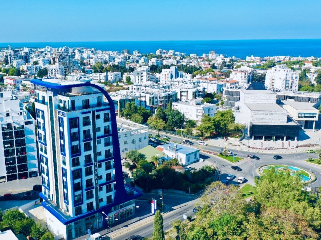 Möblierte Wohnung zur Miete im prestigeträchtigen ATA Tower im Kyrenia Center!!