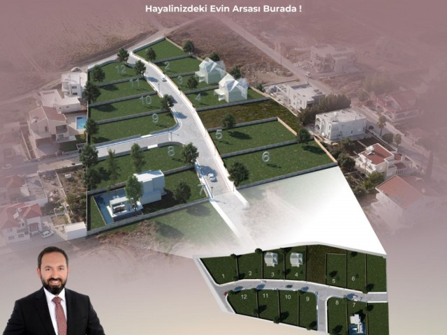 KYRENIA - BOSPHORUS VALLEY LAND PLOTS (Parcel No: 1 - 790 m2) ** 