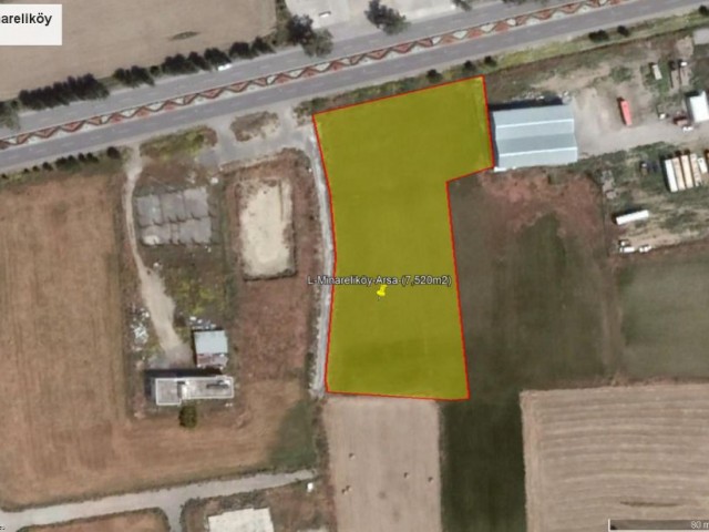 Residential Zoned Plot For Sale in Minareliköy, Nicosia