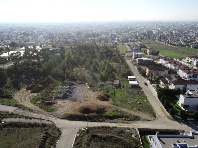 DEC Yesil Area - 80% Zoned - 750m2 - UNIQUE CORNER PLOT OF LAND in the MOST DECENT Area of Nicosia-Hamitkoy! ** 