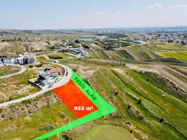 Nikosia-MITYELI im anständigsten Bereich; 955M2 Villa Grundstück mit Panoramablick & nicht schließen! ** 