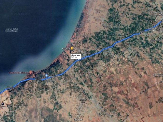 Güzelyurt'un Değeri En Hızlı Yükselen Bölgesinde, Merkez'e 2 dk. Mesafede 14,179 m2 YATIRIM FIRSATI!