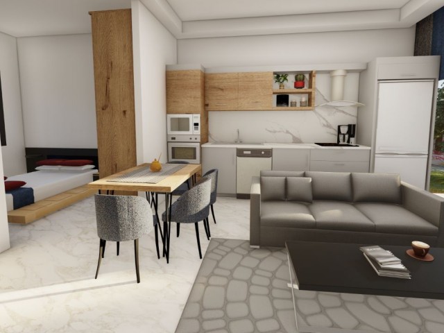 1+0 1+1 AND 2+1 APARTMENTS FOR SALE IN TATLISU