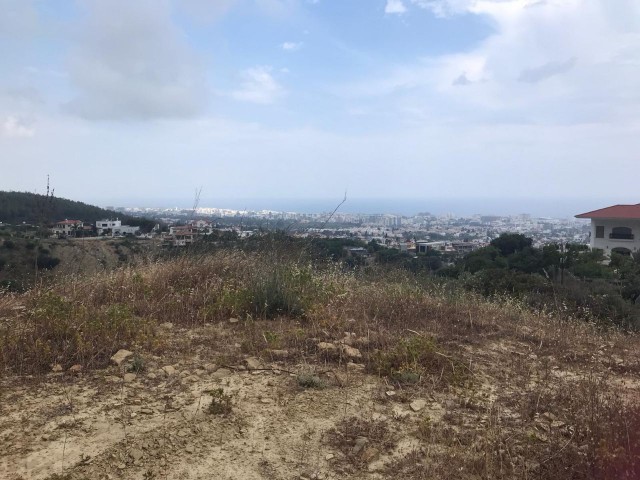 GRUNDSTÜCK MIT TÜRKISCHER MÜNZE + OLIVENBÄUMEN IN BELLAPAIS-GIRNE