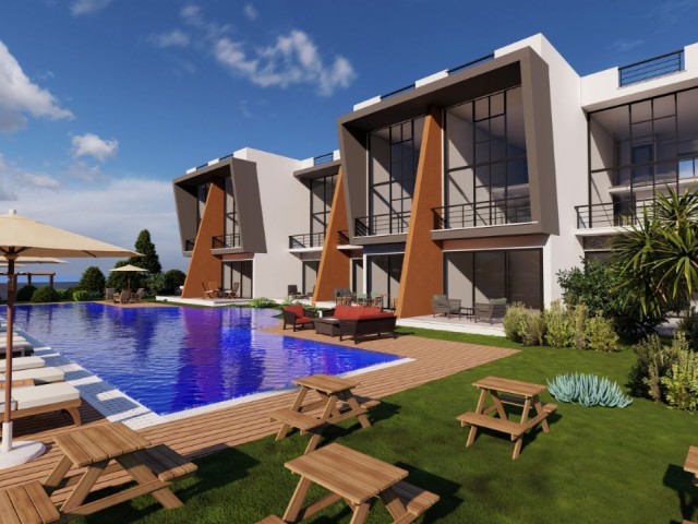 Our 2+1, 3+1 Villas with Private Pools in Tatlısu Region are on Sale!!!