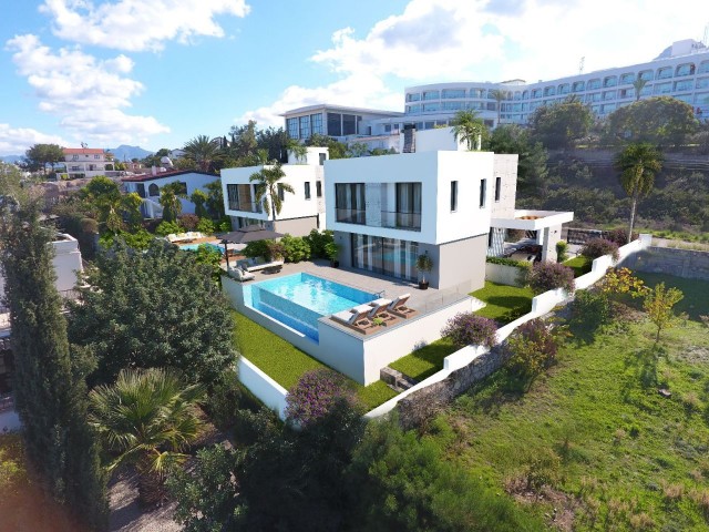 Our 4+1 Villas with Sea and Mountain Views in Girne Çatalköy Region are on Sale!