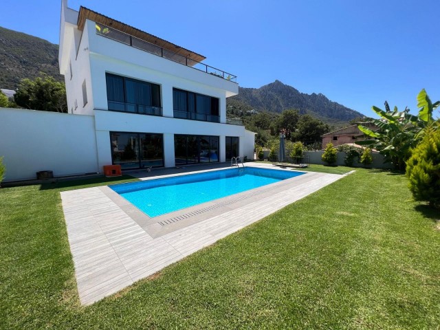 3+1 VILLA MIT POOL ZUM VERKAUF IN KYRENIA