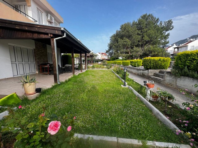 Next to Girne Alsancak Walking Park, Our 3+1 Furnished Villa with Pool is on Sale!