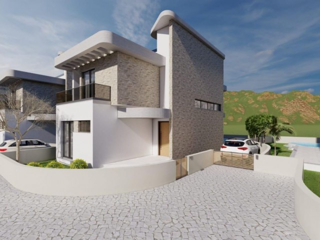 4+1 VILLAS FOR SALE IN LAPTA