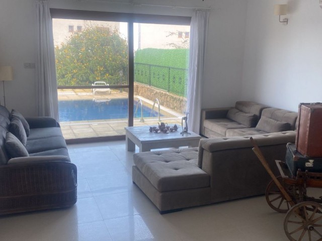 3+1 VILLA WITH POOL FOR RENT IN KYRENIA